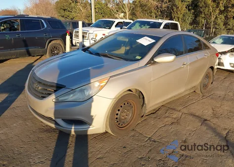 2011 Hyundai Sonata Gls из США, поврежденный, VIN 5NPEB4AC6BH192210